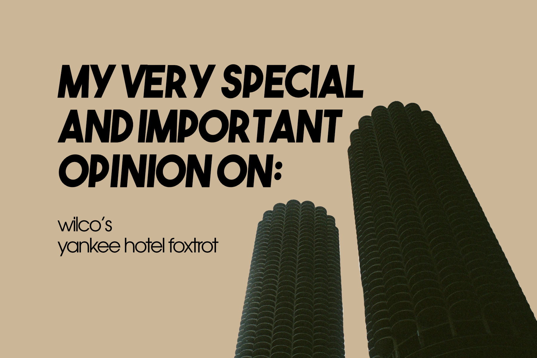 on yankee hotel foxtrot by wilco